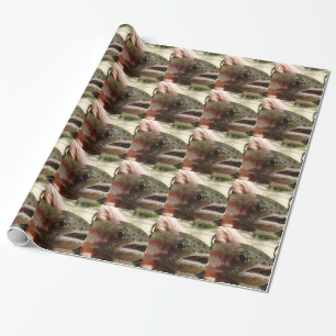 Papier Cadeau Truite en main