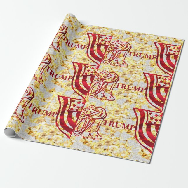 PAPIER CADEAU TRUMP (Déroulé)