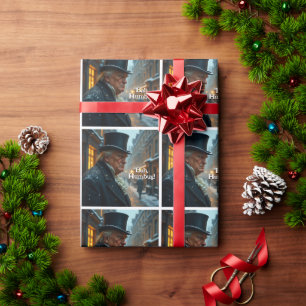 Papier Cadeau Trump Bah Humbug