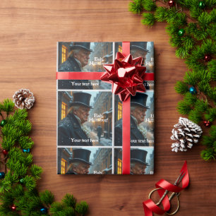 Papier Cadeau Trump Bah Humbug