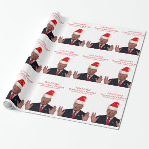 Papier Cadeau Trump. Feliz Navidad, le Mexique va payer pour ça 