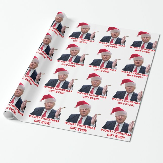 Papier Cadeau Trump, le pire cadeau de Noël jamais fait ! (Déroulé)