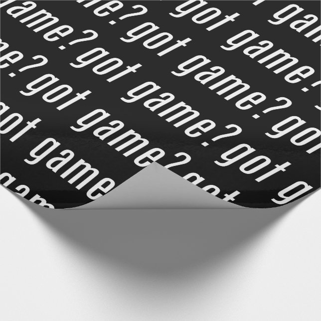 Papier Cadeau tu as du jeu ? (Coin)