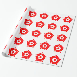 Papier Cadeau Tudor Rose