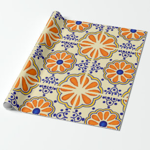 Papier Cadeau Tuile de Talavera