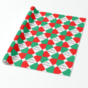 PAPIER CADEAU TUILES DE EMBALLAGE CHICS DE NOËL DE PAPER_BOLD