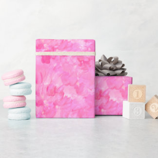 Papier Cadeau Tumbler Thermique Pivoine Rose