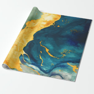 Papier Cadeau Turquoise