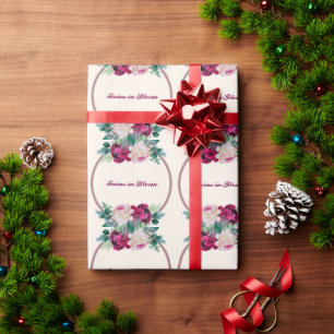 Papier Cadeau Twins dans le Baby shower Bloom