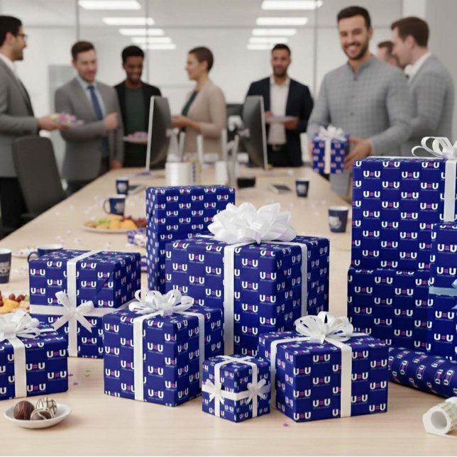 Papier Cadeau U=U VIH Indétectable Égale Non Transmissible (Créateur téléchargé)