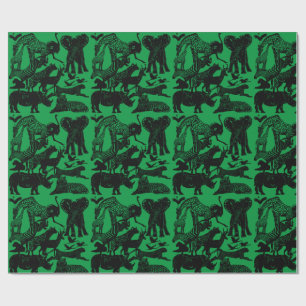 Papier Cadeau Un cadeau unique pour les animaux africains