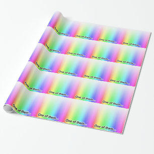 Papier Cadeau Un d'entre eux