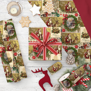 Papier Cadeau Un Joyeux Temps de Noël