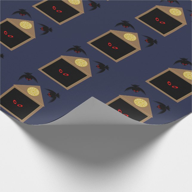 Papier Cadeau Un manque de générosité de Ravens Halloween (Coin)