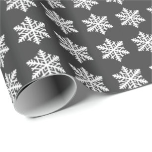 Papier Cadeau Un seul flocon