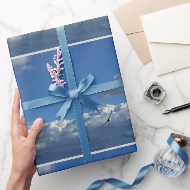 Papier Cadeau Un vol sous les nuages (Cadeaux)