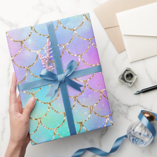 Papier Cadeau Une conception de série Galaxie Sirène 10  (Cadeaux)