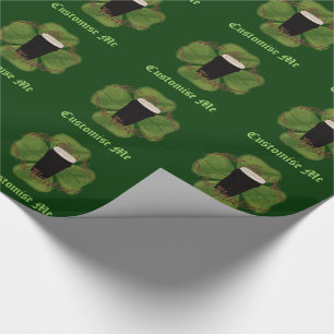 Papier Cadeau Une pinte du truc noir