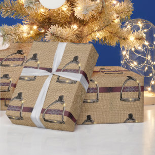 PAPIER CADEAU UNE VUE À TRAVERS LES ÉTRIERS
