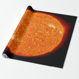 PAPIER CADEAU UNE VUE PROCHE SUR LE BEAU SOLEIL