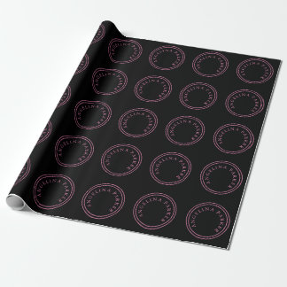 Papier Cadeau Unique Moderne Minimaliste Simple