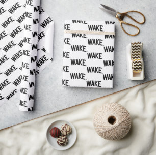 Papier Cadeau Université Wake Forest Arche de réveil