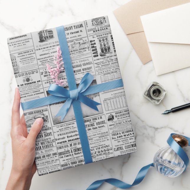 Papier Cadeau Unwrap Nostalgia : Le graphique des mammouths de S (Cadeaux)