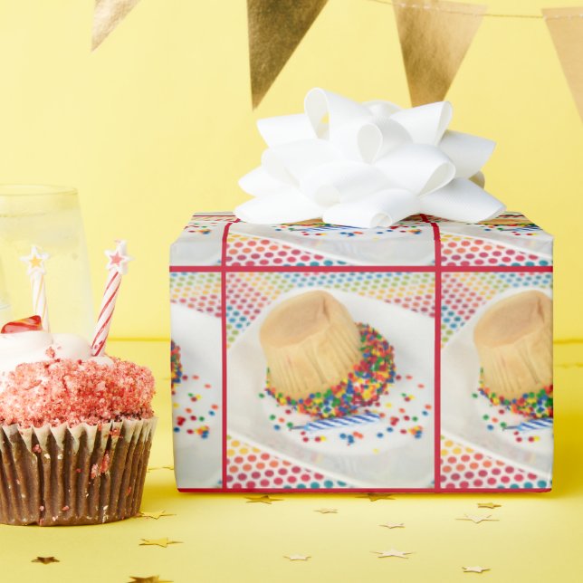 Papier Cadeau Updown Birthday Cupcake (Fête d'anniversaire)