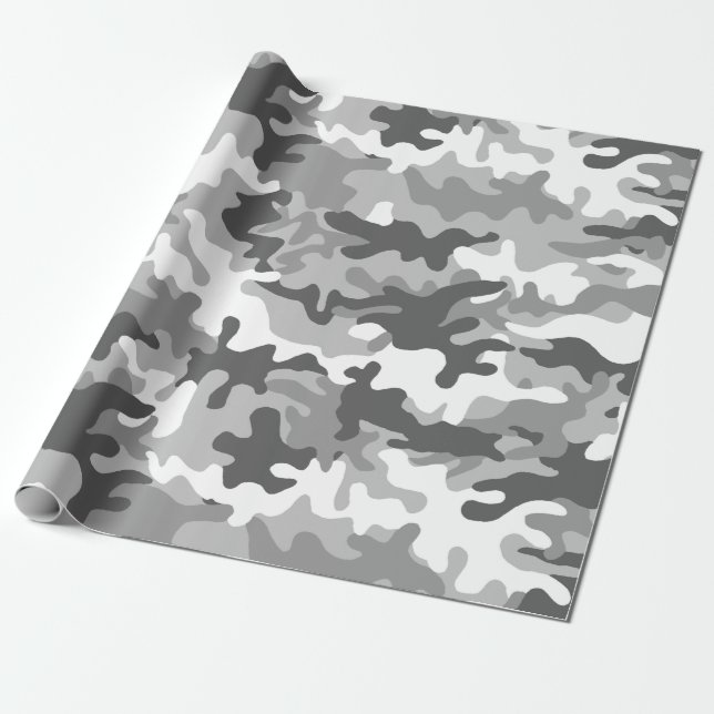 PAPIER CADEAU "URBAN CAMO" (Déroulé)