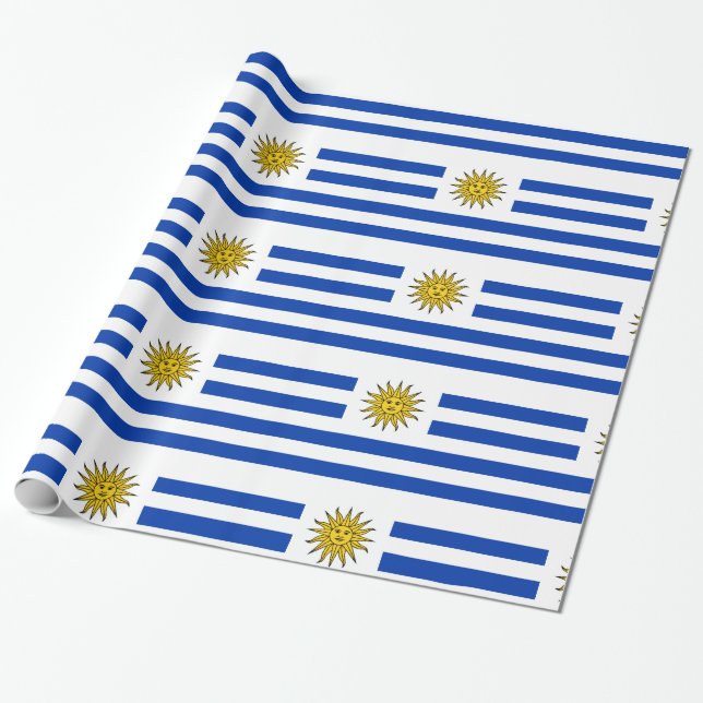 Papier Cadeau Uruguay (Déroulé)