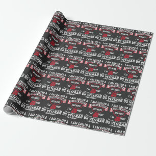 Papier Cadeau US Veteran Humor Retired Soldier