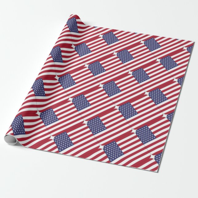 PAPIER CADEAU USA (Déroulé)