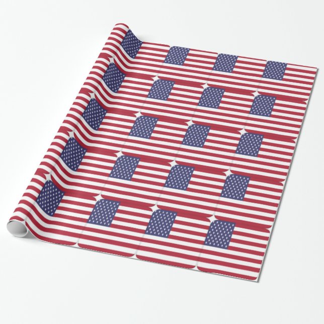 PAPIER CADEAU USA (Déroulé)