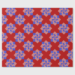 Papier Cadeau USA Flag Teabag Folding s9R-GIFT WRAPPER PAPER