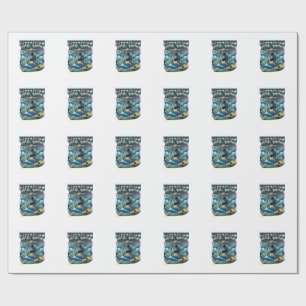 Papier Cadeau Uzbekistan Mode de but squelette attaquant Nations