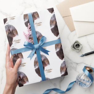 Papier Cadeau Vacances de Noël Kelpie en Australie
