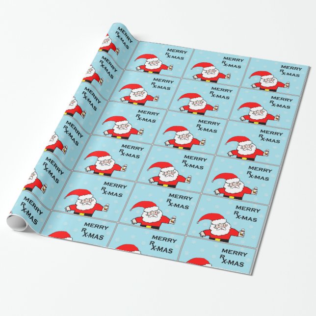 Papier Cadeau vacances de soins de santé (Déroulé)