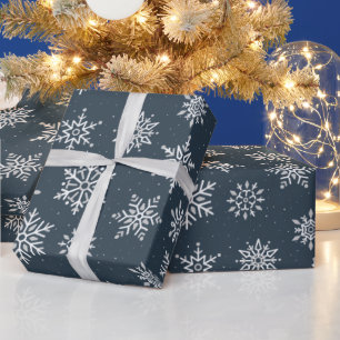 Papier Cadeau Vacances en bleu de la marine