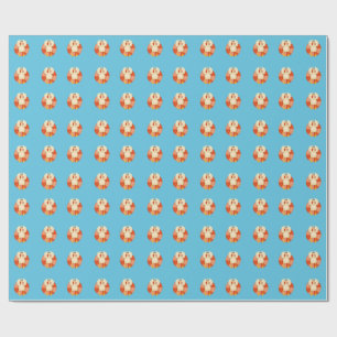 Papier Cadeau Vacances estivales amusantes Chill Goose Bague Pis
