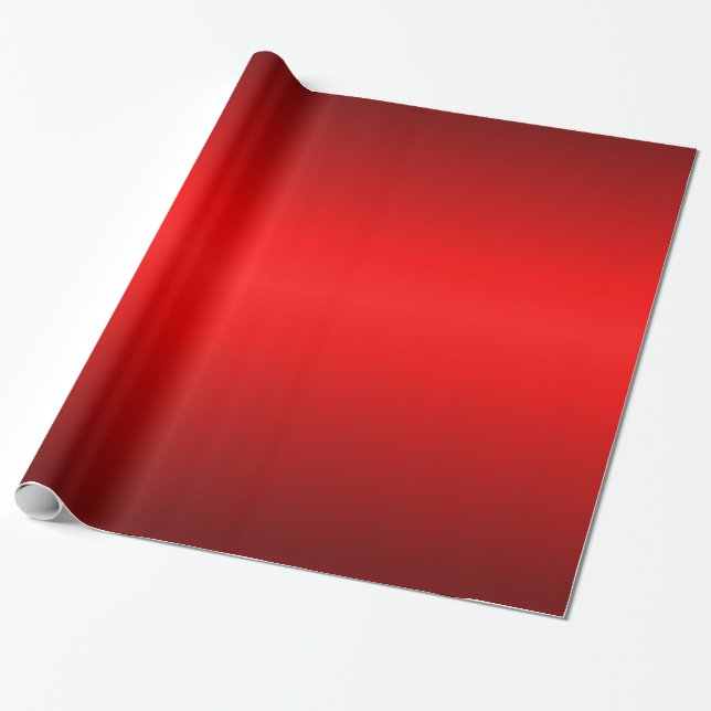 Papier Cadeau Vacances Red Glow (Déroulé)