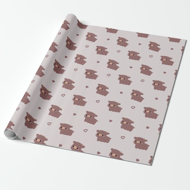 Papier Cadeau Vache de Dexter (Déroulé)