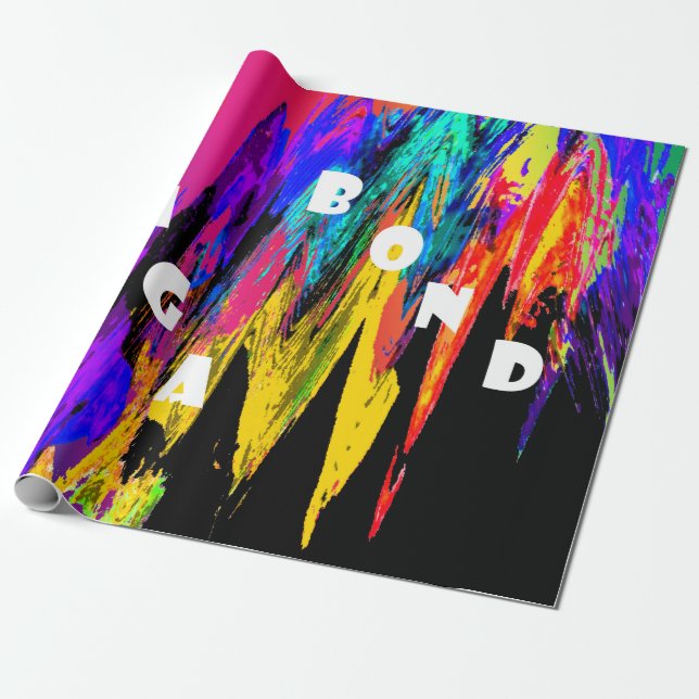Papier Cadeau Vagabond (Déroulé)