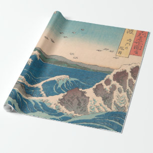 Papier Cadeau Vagues japonaises Naruto Tourbillon Océan Artwork