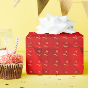 Papier Cadeau Valentine