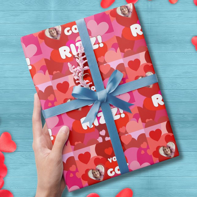 Papier Cadeau Valentine Heart Pop (Créateur téléchargé)