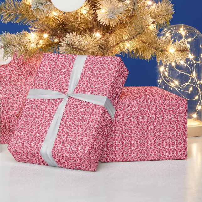 Papier Cadeau Valentine Motif de coeur (Vacances)