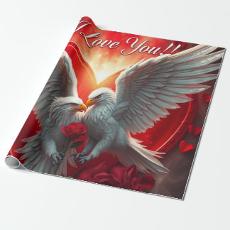 Papier Cadeau Valentine's Day Heart Hug - eagle