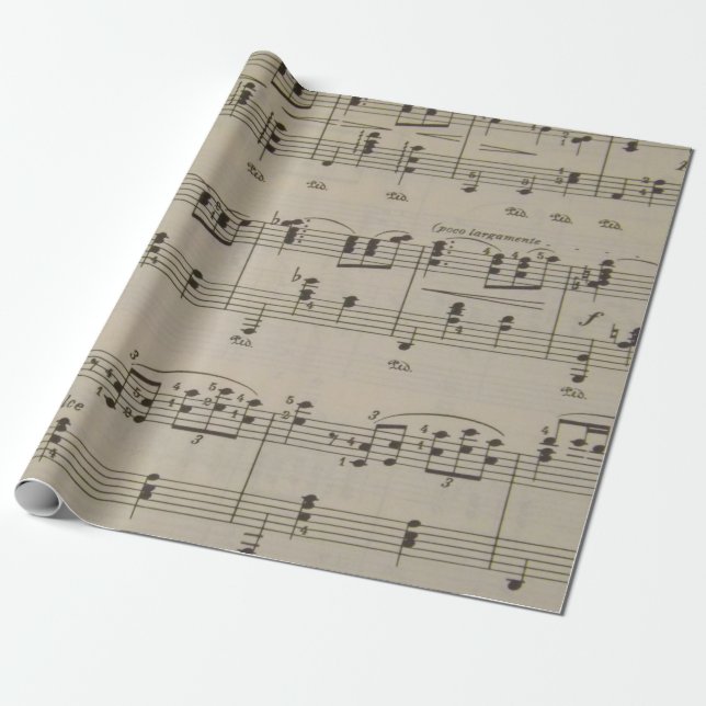 Papier Cadeau Valse (Déroulé)
