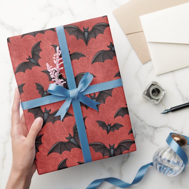 Papier Cadeau Vampire Halloween Motif (Cadeaux)