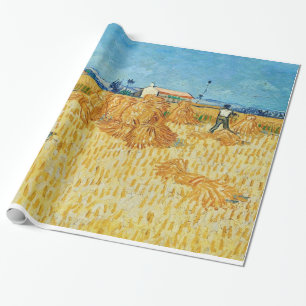 Papier Cadeau Van Gogh; Moisson en Provence